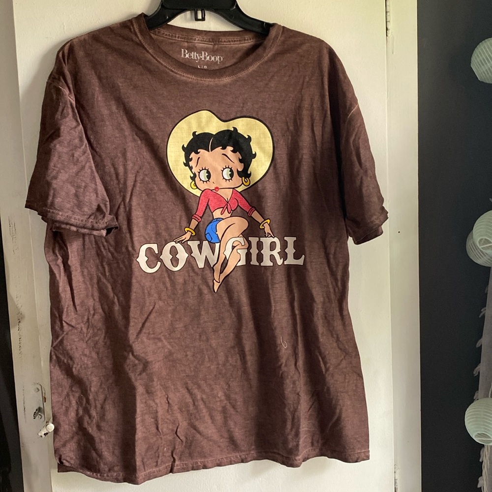 Betty Boop Cowgirl T-Shirt